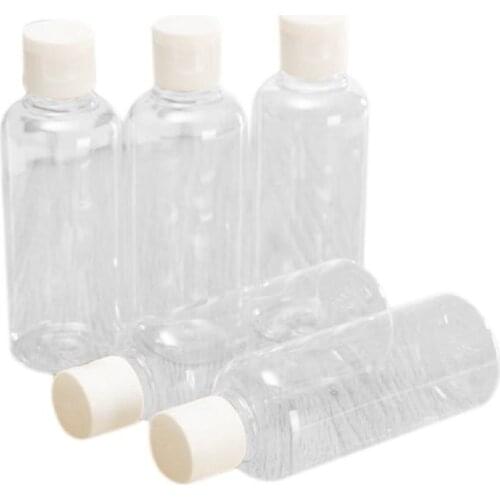 20 Pieces 100ml Plastic shampoo bottles Plastic Bottles for Travel Container for Cosmetics Lotion