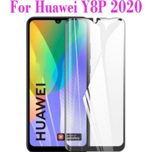 3D Tempered Glass For Huawei Y8P 2020 Full Cover 9H film Explosion-proof Screen Protector For Huawei Y8P 2020