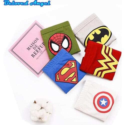 5 Pcs/lot Childrens Underwear Mixed Colors Boys Underwear Cartoon Boy Boxers Kids Shorts Panties Lovely Cartoon Briefs 2-13 Yrs