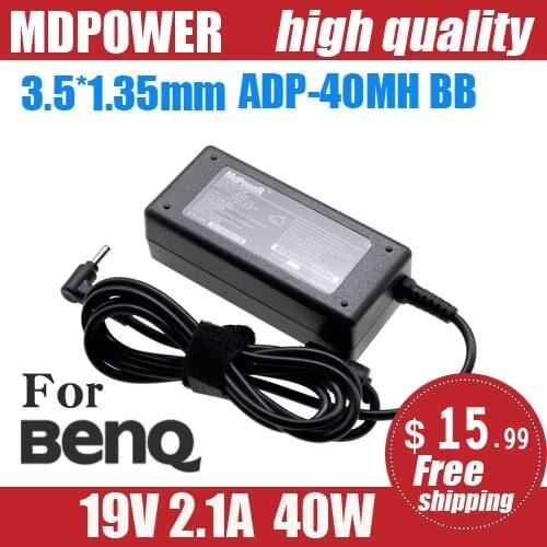 For BENQ 19V 2.1A 40W 3.5*1.35mm Laptop AC Adapter power Charger ifunk joybook X33 FOR Haier P11A