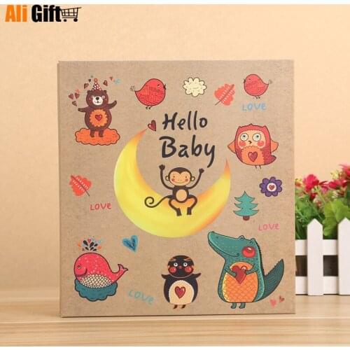 300 Interleaf Pockets Large High Capacity Wedding Photo Album Baby Cartoon 5 6 Inch Foto Pictures Memorial Gift Stickers Card