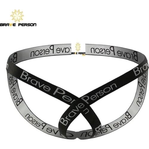 BRAVE PERSON Mens G-string Thongs Sexy Underwear Bikini Briefs Male Jockstraps Gay Underpants Male Panties B1179