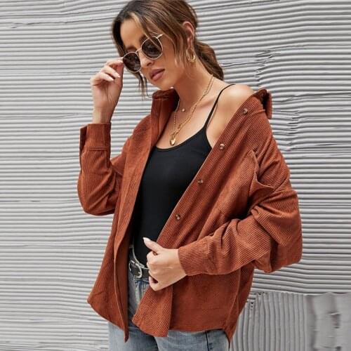 Женские вельветовые рубашки CHON YUN China At AliExpress