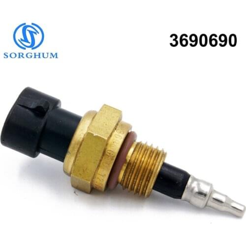 3690690 Ambient Oil Water Coolant Temperature Temp Sensor Sender For Dongfeng Tianlong T25F0 Cummins