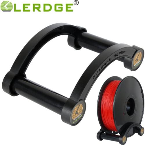 LERDGE 3D Printer Filament Spool Holder For ABS PLA Non-adjustable Compatible Material Shelves Fixed Seat 3D Printing Rack Tray