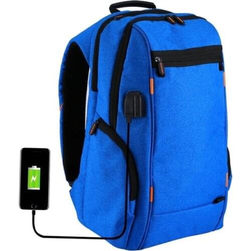 Men Backpack Laptop Bag with Handle Usb Charging Port Outdoor Solar Panel Power Travel Backpacks Multifunction Breathable