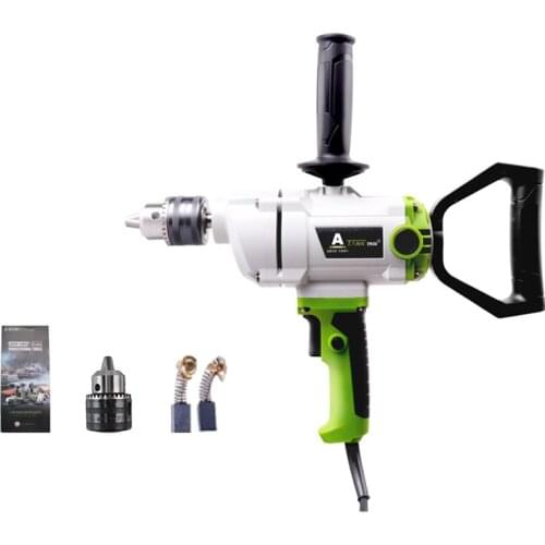 Electric Drill Putty Powder Mixer Ashing Machine High Power Aircraft Drill Industrial Electric Cement Paint Mixing Drill Z1601
