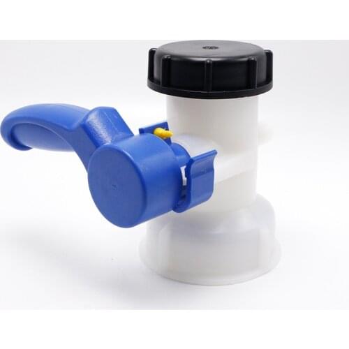 IBC Tank Garden Hose adapter Inlet 75mm DN65 To Outlet Male 2Inch DN50 Butterfly Valve