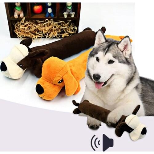 Pet Toys Cute Pet Dog Toys Chew Squeaker Animals Plush Puppy Bear Frog Rabbit For Dogs Cat Chew Squeak Toy Dog