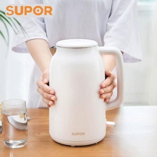 SUPOR Electric Kettle SW-17T12 Intelligent Water Boiler Double Anti-scalding 1.7L Large Capacity Boiling Kettle