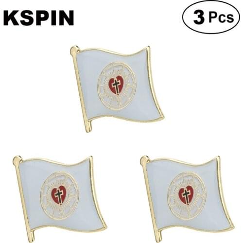 Lutheran Lapel Pin Brooches Pins Flag badge Brooch Badges