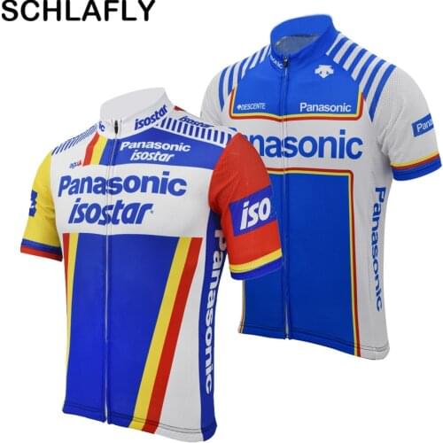 Men cycling jersey old style summer short sleeve bike wear classic jersey retro road bike wear cycling clothing schlafly