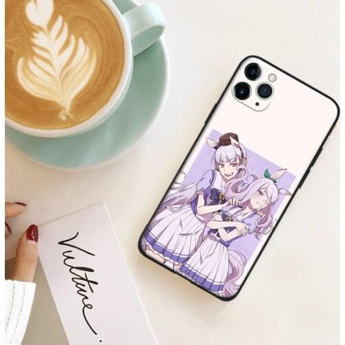 Uma Musume Pretty Derby Soft silicone for iPhone Se 6 6s 7 8 Plus X XR XS 11 12 Mini Pro Max glass TPU phone case cover shell