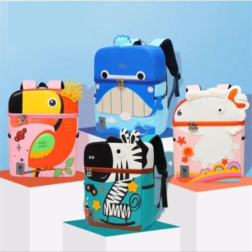 2020 New Kind of KAMIDA Childrens School Bag Student Travel Shoulder Bag Foreign Trade Cross-border Explosion