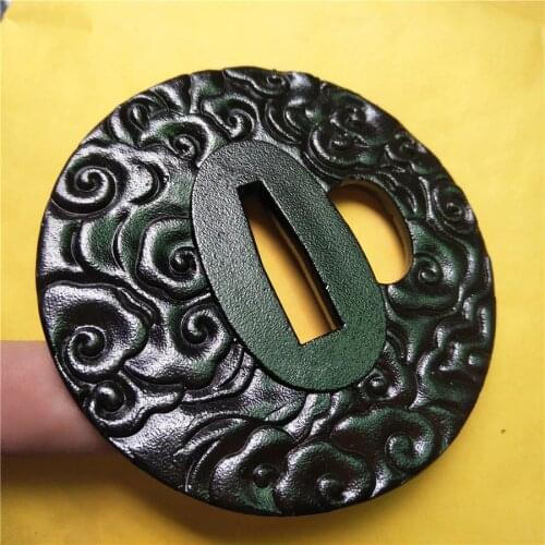 New Iron Steel Tsuba Guard Fitting For Japanese Samurai Sword Katana Accessories