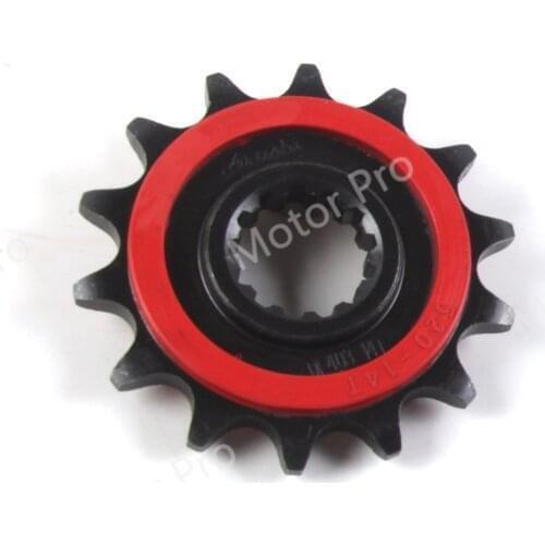Motorcycle 520 Pitch 14T Front Sprocket For Kawasaki Ninja 400 / EX400 2018 2019 2020 Ninja400 Wheel Gear Chain Sprocket