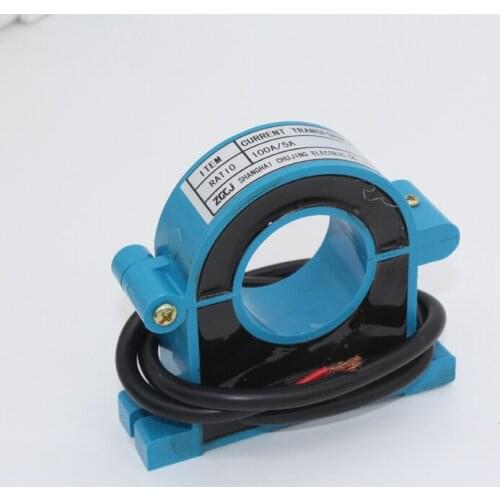 100A/5A Clamp retractable AC current transformer 100A AC split core CT