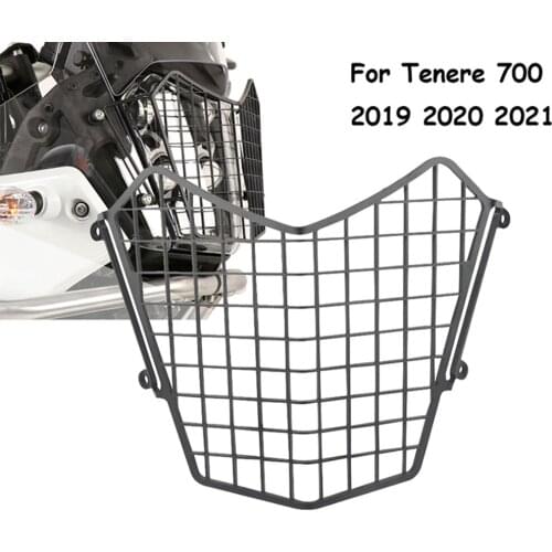 For YAMAHA Tenere 700 2019-2020 Headlight Protector Guard Lense Cover Rear ABS Sensor Cover Protector Rear ABS Sensor Guard Fit