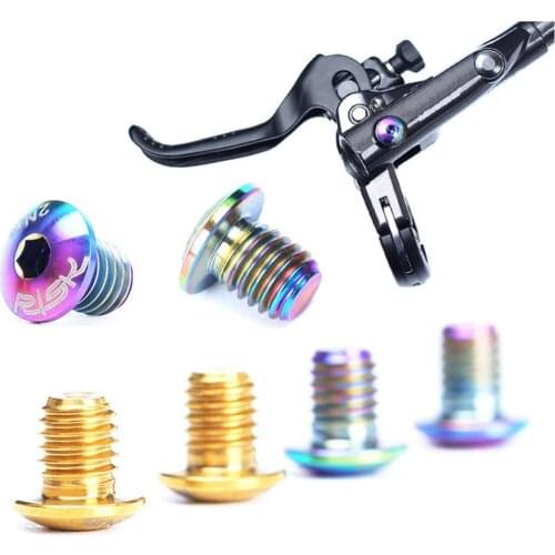 2 Pack Titanium Bicycle Hydraulic Brake Cylinder Bolts Oil Disc Lid Screws For SHIMANO M7000 / M8000 / M9000 / M9020