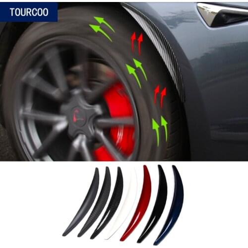 4Pcs for Tesla Model 3 Wheel Splash Guard Fender Camera Protection Cover Car Modification Accessories