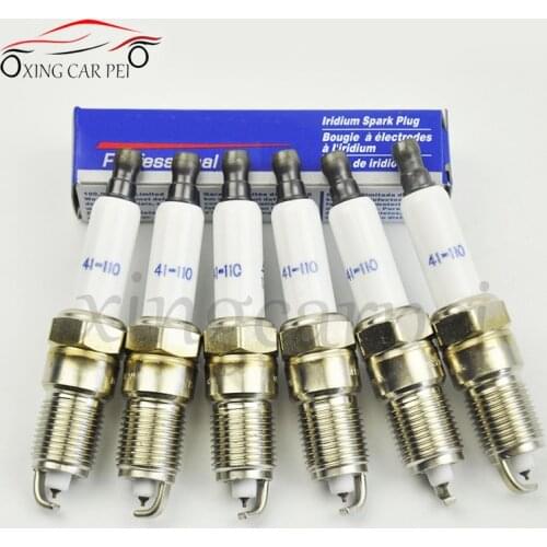 6pcs 41-110 12621258 Spark Plug fit for Cadillac for Hummer H2 for Buick GMC for Chevrolet Car Spark Plug Auto Part