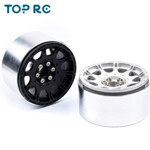 Aluminum Alloy Beadlock 2.2" Wheel Rim Hub for 1/10 1:10 RC Car Crawler Axial SCX10 TRX4 Wraith 90018 #25