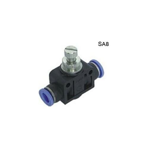 Free Shipping 3 Pcs SA8 Quality pneumatic quick connector pipe valve