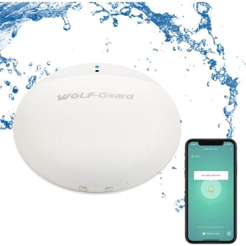 Wolf-Guard Wireless Wifi Water Leakage Detector Home Security Alarm Flooding Sensor