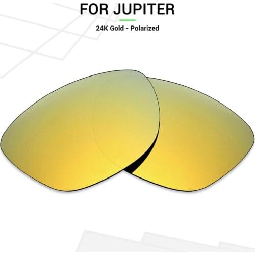 Mryok POLARIZED Replacement Lenses for Oakley Jupiter Sunglasses 24K Gold