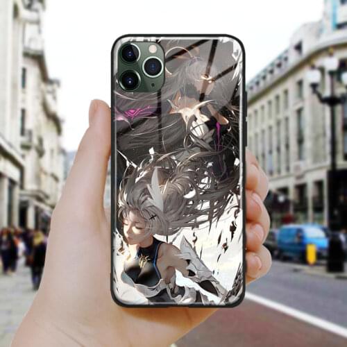 Honkai impact 3 god kiana Soft Silicone Glass Phone Case Cover Shell For iPhone SE 6 6s 7 8 Plus X XR XS 11 12 Mini Pro Max