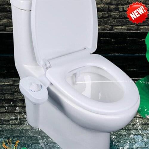 New Adjustable Bathroom Bidet Fresh Water Spray Toilet Seat Nozzle Attachment for Toilet Spray Nozzle Women Bid000et Washing Gun