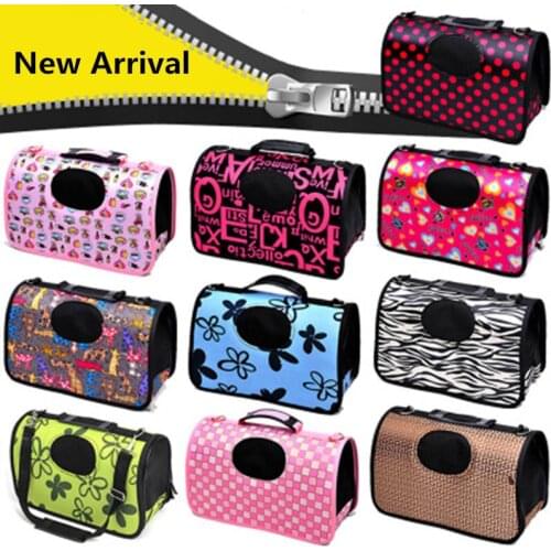 EVA Dog Carrier Foldable Outdoor Travel Carrier Bags for Small Dog Puppy Cats Carrying Carrier Animal Pet Supplies 2019 PG1001