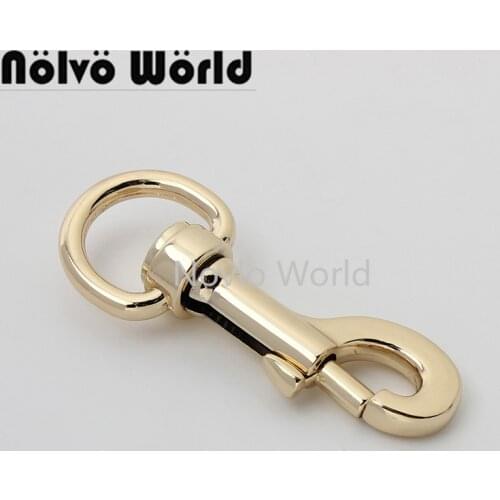 10-50pcs gold color 76*21mm high quality large zinc alloy snap hook buckles for chain purse swivel clasp dog leash fittings