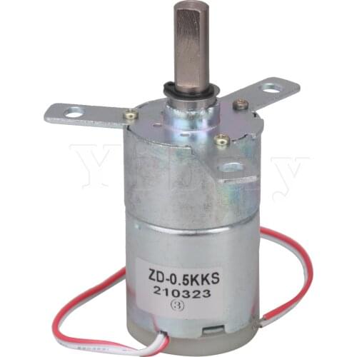 Diameter 32mm 12V DC 25 RPM Gear-Box Speed Control Electric Motor Stabilivolt