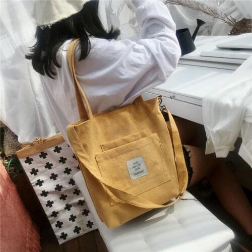 Bag female new ins simple wild campus female bag messenger portable large-capacity canvas art female bag