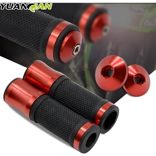 Universal 7/8" 22MM CNC Motorcycle handlebar grip Motorbike handle bar grips And Ends FOR SUZUKI GSR400 GSR600 GSR750 GSXR600