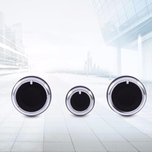 TOPS Heater Dash A/C Switch Knobs Black Control Buttons for VW Golf MK4 Passat B5 Bora Control Knob Button Control Knob