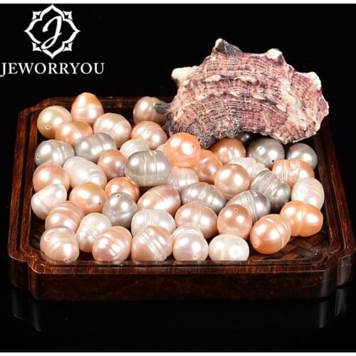 Pearl in beads for jewelry DIY making Freshwater pearl 5/6/10mm Oval Seed Loose beads 100% loose Natural pearl 38cm15inch strand