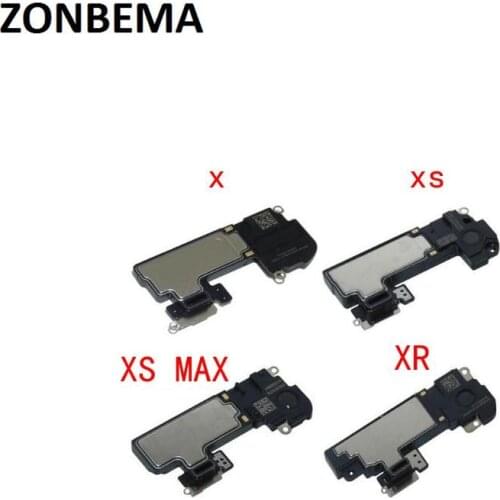 ZONBEMA 100% TEST WORKING Earpiece Ear Speaker For iPhone X XR XS MAX Listening Sound Flex Cable Replacement Parts