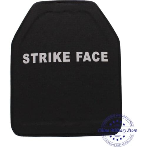 1pc Strike Face Ceramic Ballistic Plates NIJ IV Ceremic + PE Bulletproof Plate