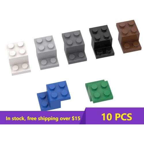 10PCS MOC Bricks Compatible Assembles Particles 18671 2x3 For Building Blocks Parts DIY Educational Tech Parts Toys