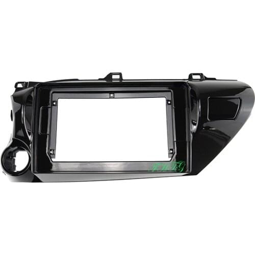 10.1 INCH Car Audio Frame Car dvd Plastic Frame Fascia is suitable for 2018 TOYOTA REVO