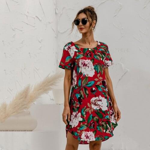 Летние платья из хлопка CNCOMNET China At AliExpress