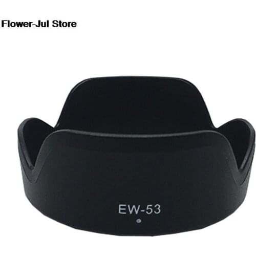 Flower Petal Bayonet Lens Hood Shade Replace EW-53 for Canon EF-M 15-45mm f/3.5-6.3 IS STM/ 15-45 mm f3.5-6.3 IS STM EW53 EW 53