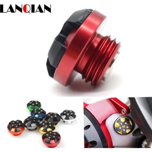 For Honda CB1000R CB1100 CB600F CB600 CBR 300 650F 1000R Motorcycle m20*2.5 magnetic engine oil filler Bike Engine Oil Cap cover