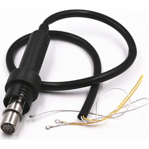 3 wires 850 852D Desoldering Tool Heat Gun Hot Air Hair Dryer Soldering Hairdryer Gun Handle For Rework Soldering Station