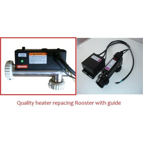 Quality L shape hot tub heater 3KW for Chinese spa tub repalcing Rooster heater RSL-L/T-3