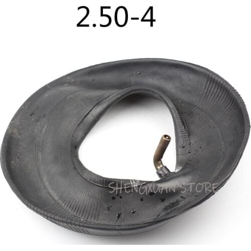 Motorcycle tire Inner Tube 2.50-4 250-4 250-4 Tire metal valve Tube For Gas & Electric Scooter Bike Free shipping