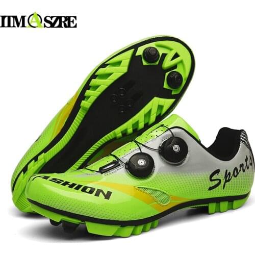 MTB Shoes Cycling Sneaker Man Flat Bicycle Riding Triathlon Bicycle Riding Footwear Mountain Sport Male Racing Bike