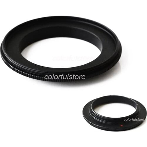 49 52 55 58 62 67 72 77 mm Macro Reversing Reverse Camera Lenses Adapter Converter Ring Close Up for Sony NEX Micro DSLR E Mount